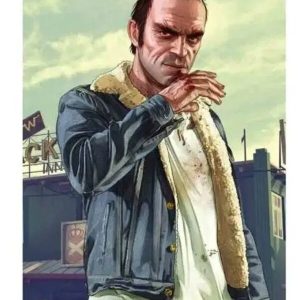 GTA 5 Trevor Philips Blue Denim Jean Jacket