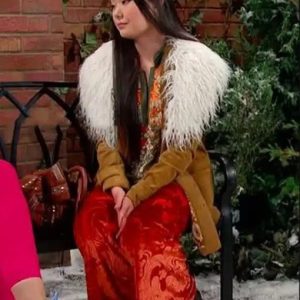 Victoria Grace Days Of Our Lives Fur Collar Coat