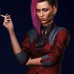 Cyberpunk 2077 V Female Red Blazer