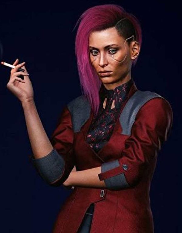 Cyberpunk 2077 V Female Red Blazer