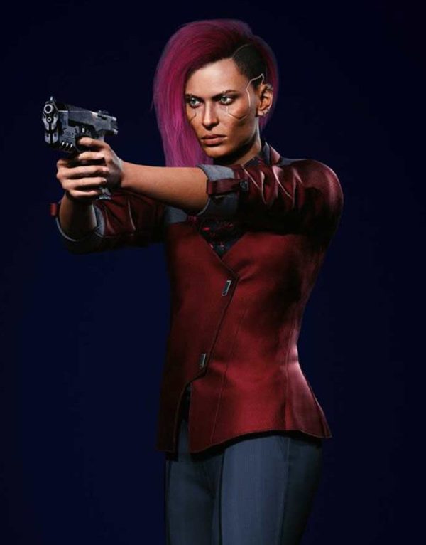 Cyberpunk 2077 V Female Red Blazer