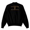 Yellowstone Dutton Ranch Black Bomber Jacket