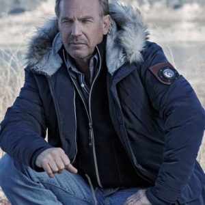 Yellowstone S05 John Dutton Blue Parka Jacket