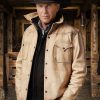 Yellowstone Season 5 John Dutton White Jacket