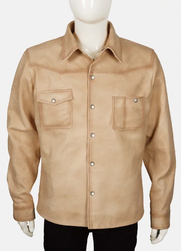 Yellowstone Season 5 John Dutton White Jacket