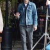 You Penn Badgley Blue Trucker Jacket