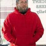 You People 2023 Jonah Hill Red Hoodie