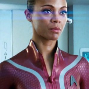 Star Trek Beyond Zoe Saldana Leather Jacket