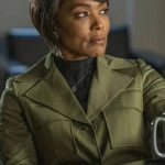 Angela Bassett 911 Green Coat