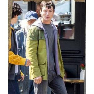 The Flash 2022 Barry Allen Green Jacket