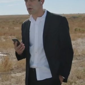 Vengeance 2022 B.J. Novak Black Blazer