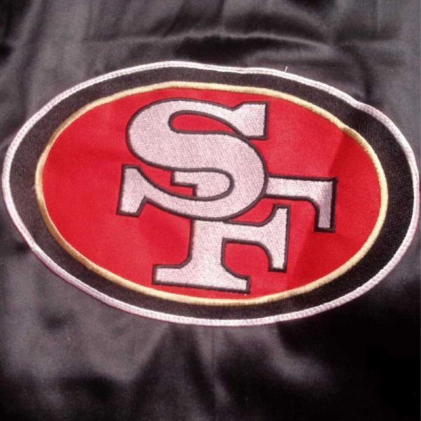 Sf 49ers Champs Patches Jacket