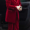 Renfield 2023 Conde Dracula Red Velvet Suit