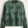 Never Have I Ever S03 Devi Vishwakumar Green Sweater