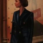 Emily in Paris S03 Emily Cooper Blue Coat