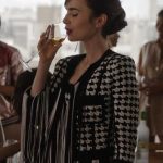 Emily In Paris S03 Emily Cooper Houndstooth Jacket