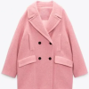 Wednesday 2022 Enid Sinclair Pink Coat