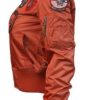 Top Gun B-15 Womens Flight Jacket With Patches