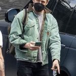 The Gray Man Ryan Gosling Green Denim Jacket