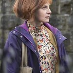 A Discovery of Witches Gillian Chamberlain Purple Jacket