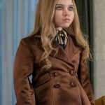 M3gan 2023 Jenna Davis Brown Coat