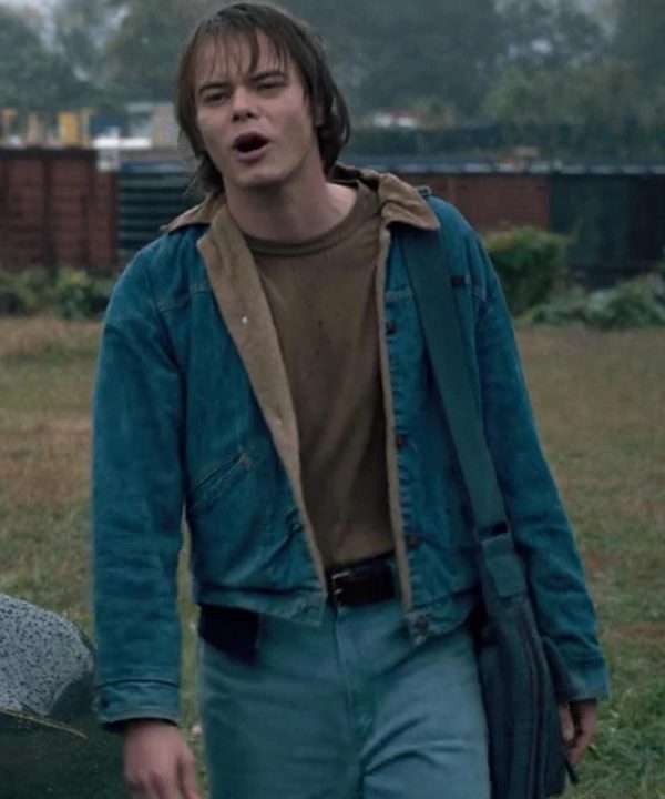 Stranger Things Jonathan Byers Blue Denim Jacket