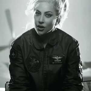 Top Gun Maverick Lady Gaga Green Jacket