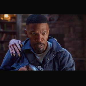 Jamie Foxx Day Shift 2022 Blue Jacket