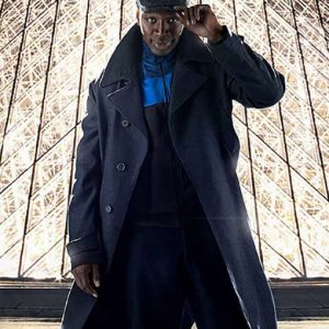 Omar Sy Arsene Lupin Trench Coat