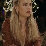 Maggie 2022 Rebecca Rittenhouse Leather Jacket