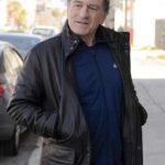 Grudge Match Robert De Niro Black Leather Jacket