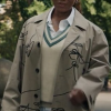 The Equalizer S03 Robyn Mccall Printed Coat