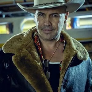 Billy Zane Curfew Shearling Leather Jacket