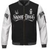 Snoop Dogg Death Row Records Black Varsity Jacket