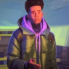 Spider-Man: Across The Spider-Verse Miles Morales Puffer Jacket