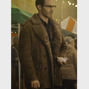 Superman and Lois Clark Kent Shearling Coat