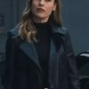 Fast X 2023 Brie Larson Leather Trench Coat