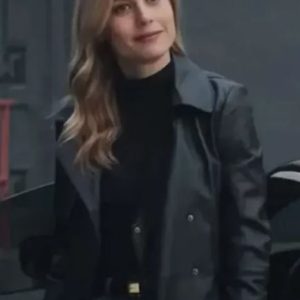 Fast X 2023 Brie Larson Leather Trench Coat