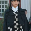 Wednesday 2022 Wednesday Addams Crop Jacket