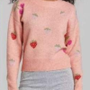 Never Have I Ever S03 Eleonor Wong Pink Fleece Sweater